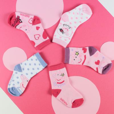 Peppa Pig baby socks, pack of 5