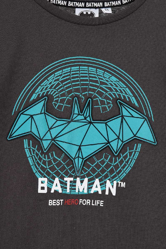 DC Comic's Batman Organic Cotton Long Sleeve T Shirt