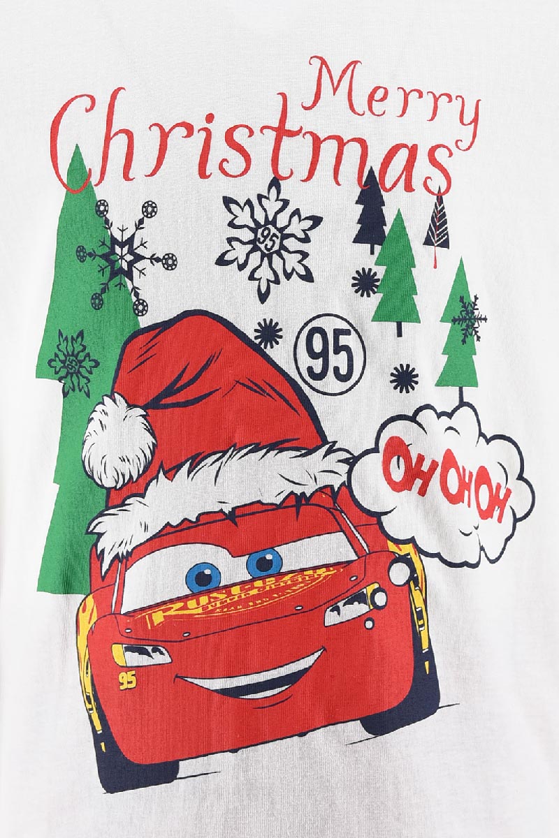 Disney Cars Christmas Pyjamas with Christmas Stocking