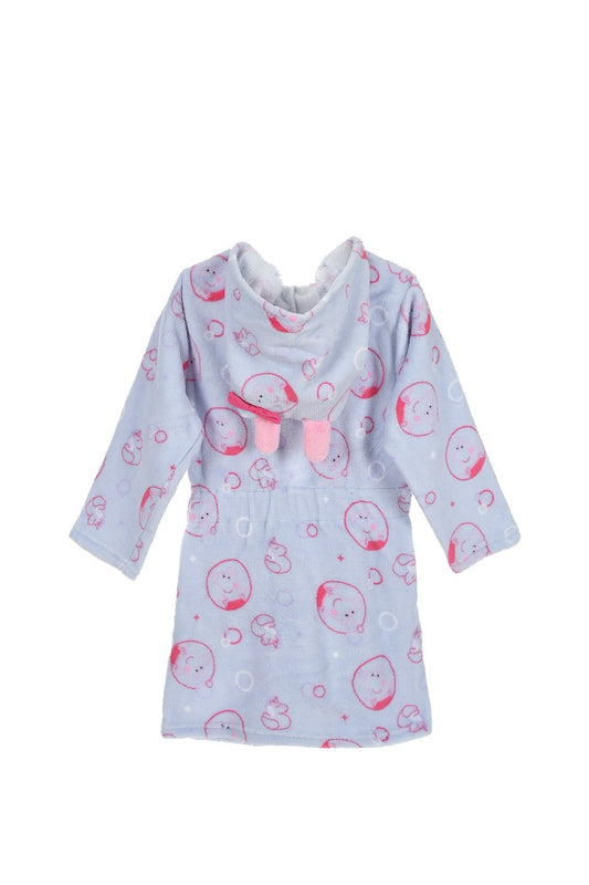 Peppa Pig Kids Blue Dressing Gown/Housecoat
