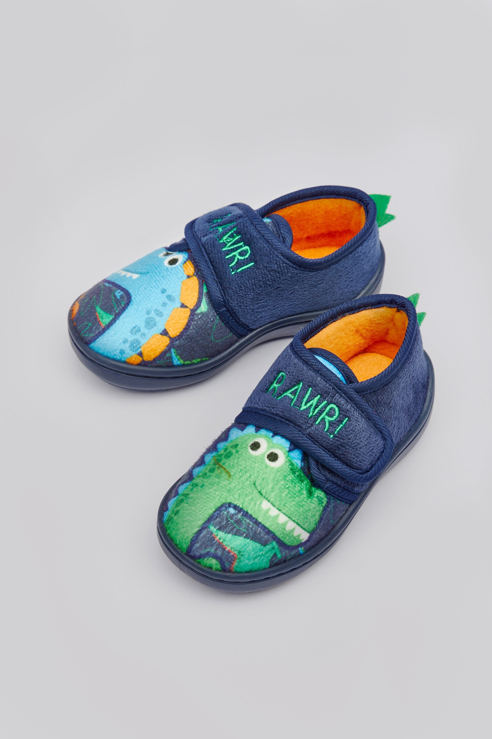 Boys hot sale velcro slippers