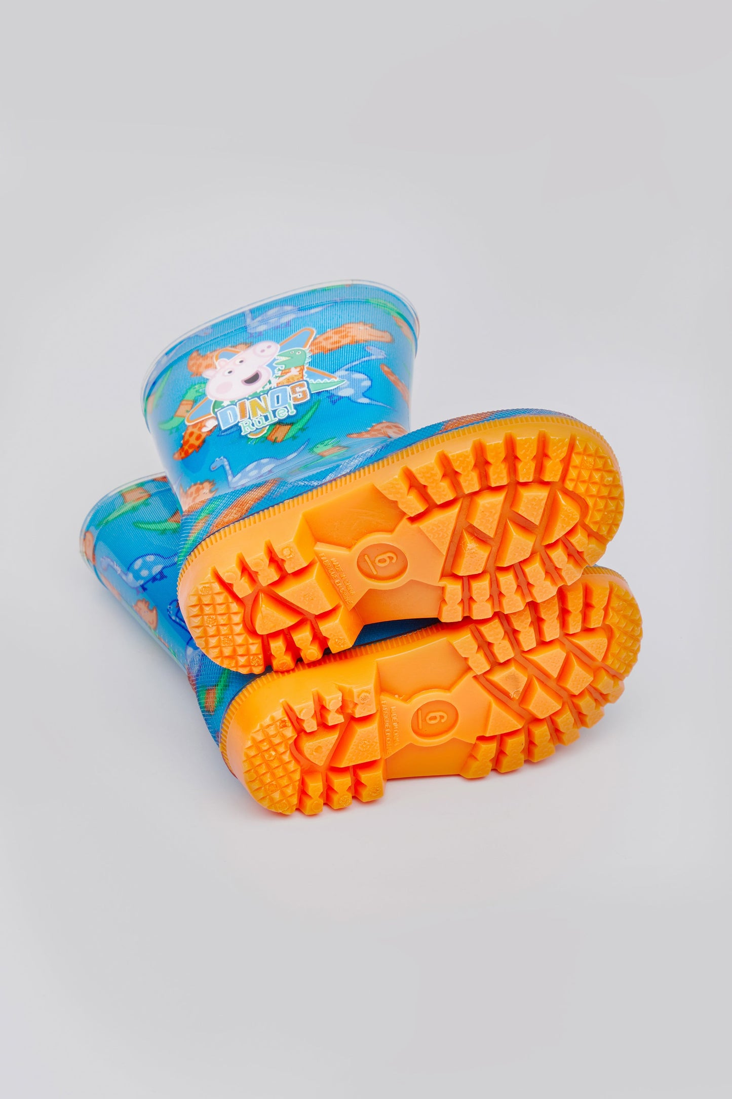 George Pig dinosaur wellies