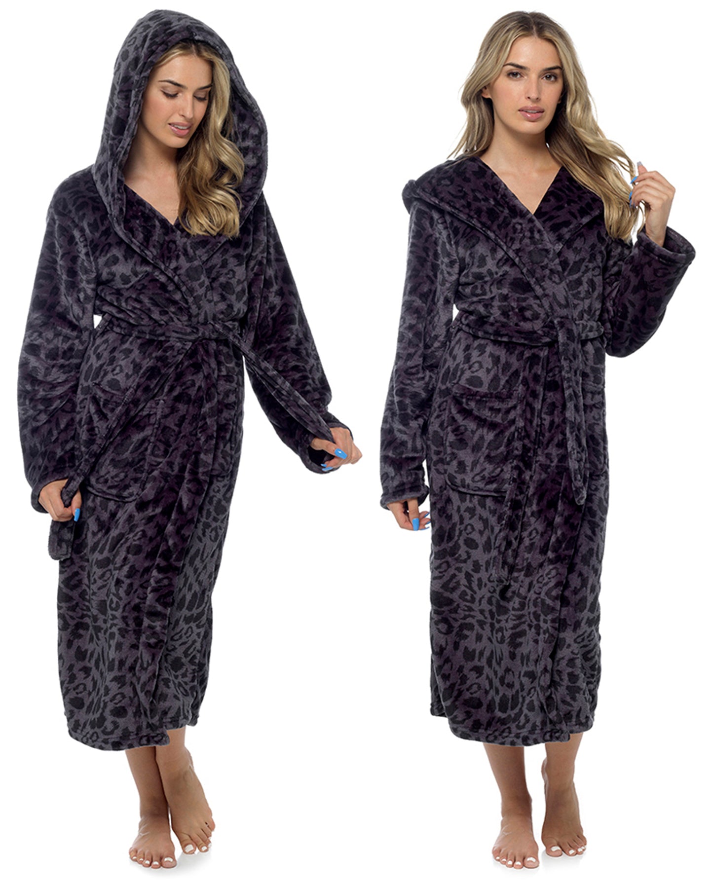 Lady's Soft Feel Panther Print Night Gown