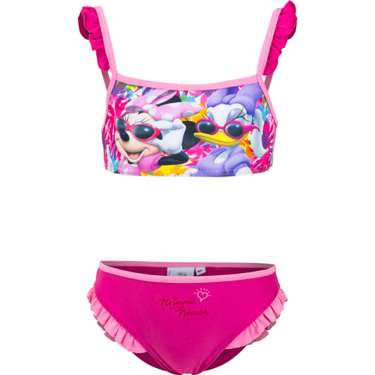 Girls Minnie Mouse Bikini Pink