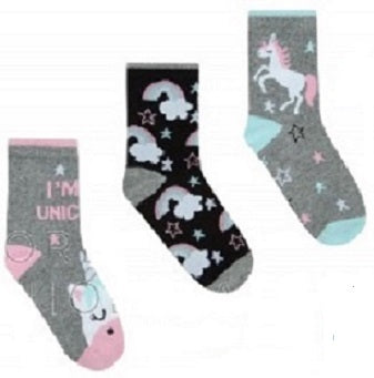 Girls Unicorn Socks