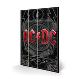 AC/DC (Black-Ice) 40 x 59cm canvas print