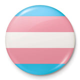 Pride button badge (Transgender) 25mm