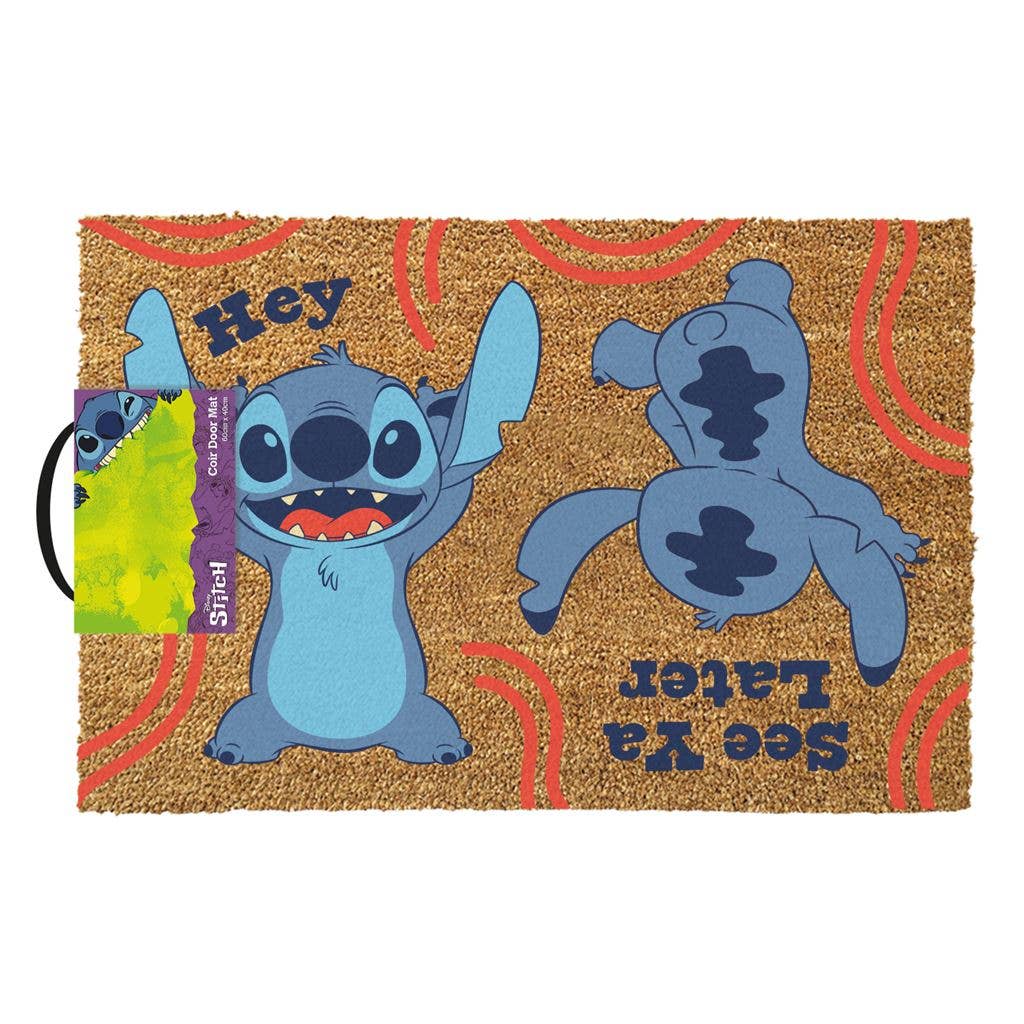 Lilo And Stitch (Hey/See Ya Later) Doormat 40cm x 60cm