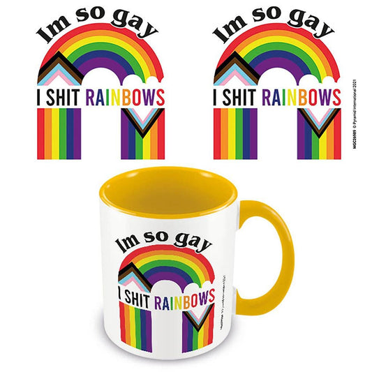 I'm so Gay I Shit Rainbows Yellow