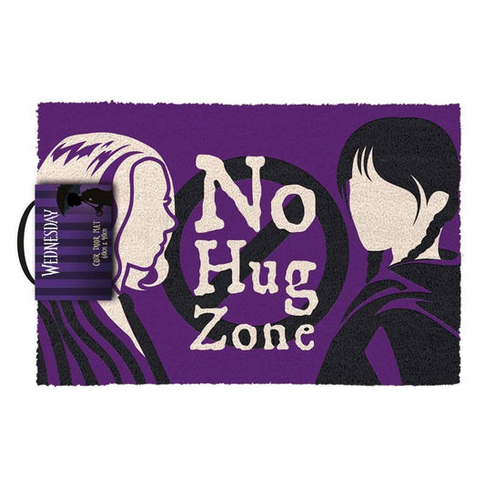 Wednesday (No Hug Zone) Doormat