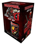 Deadpool (Merc Goals) Mug Coaster & Keychain Set