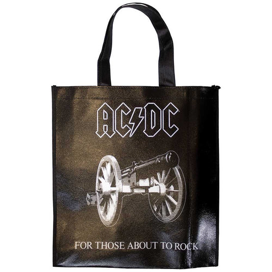 AC/DC "About to rock"  Reusable Tote bag