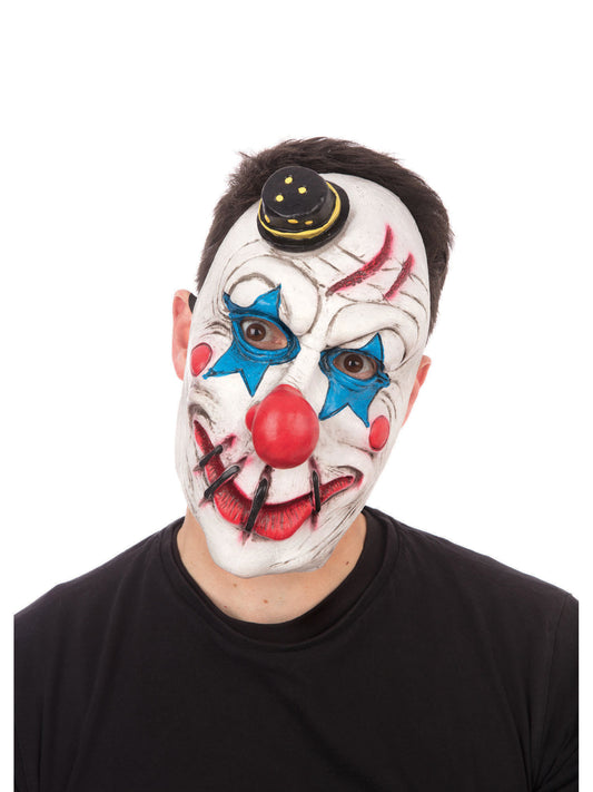 Top hat scary clown mask