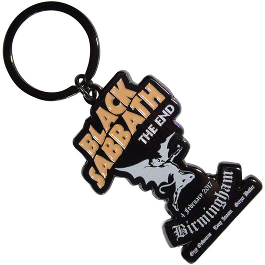 Black Sabbath "The End" official collectable key ring