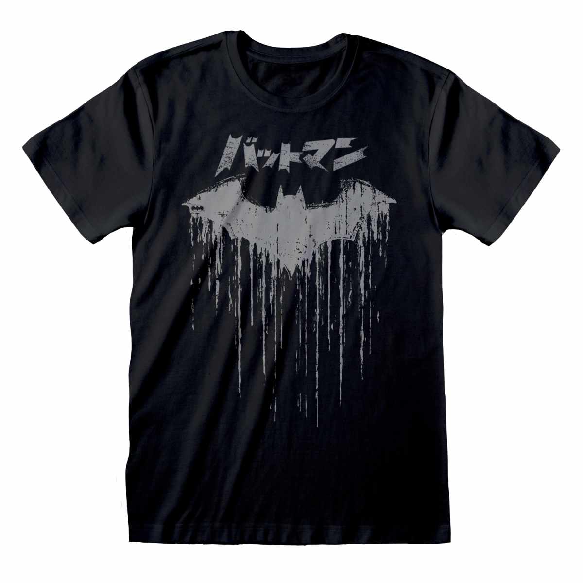 Batman "DRIPPING BAT LOGO"  Adult T Shirt