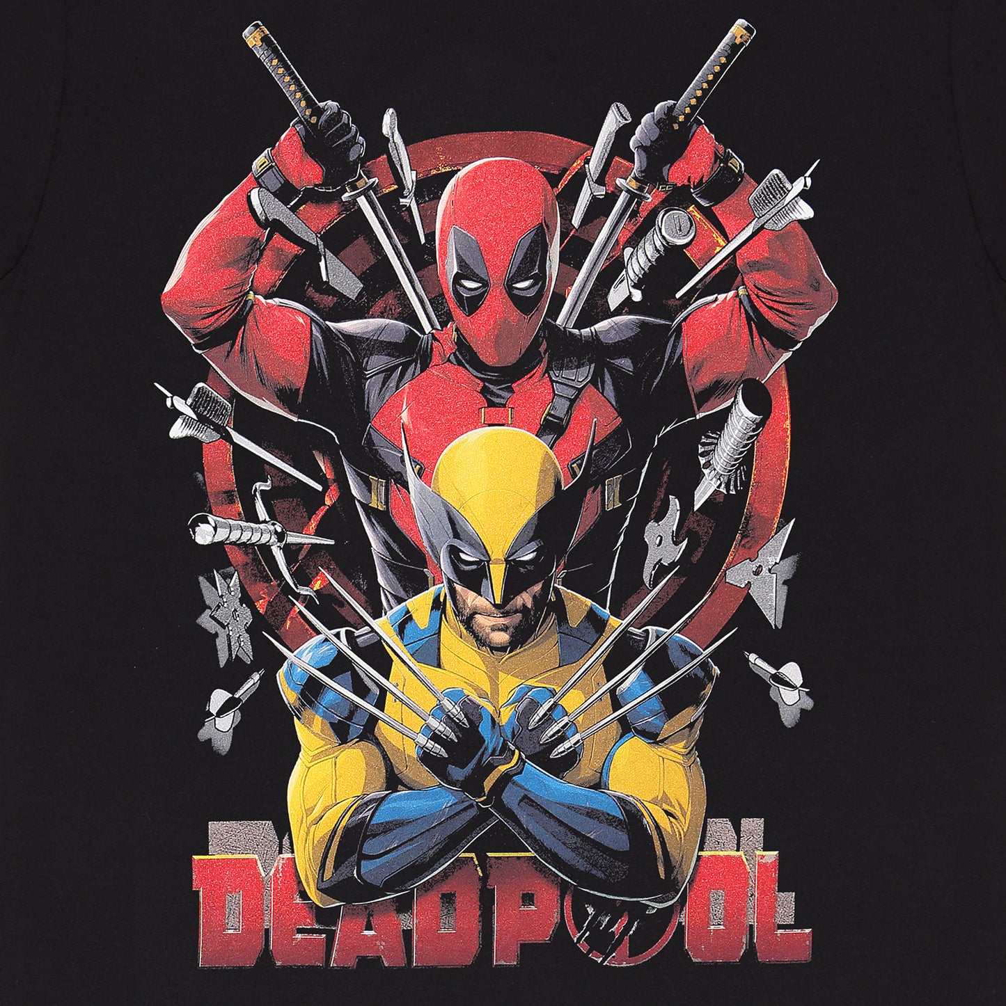 DEADPOOL 3 "Weapons" Unisex Adult T Shirt