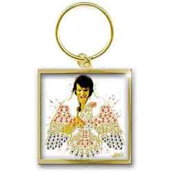 Elvis Presley official collectable key ring