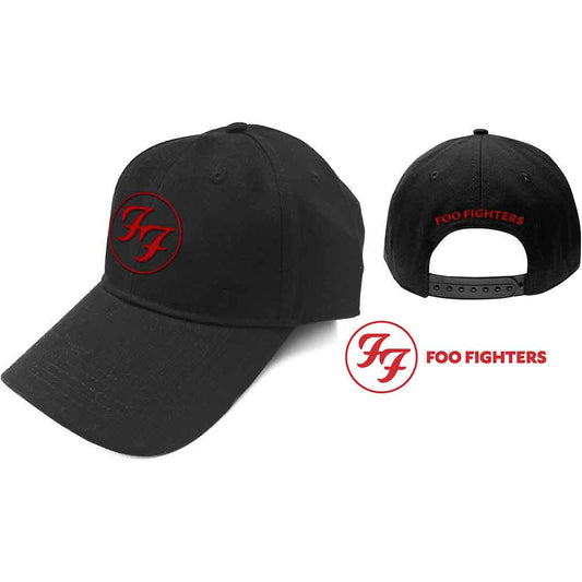 Foo Fighters "Red FF Logo Baseball Cap Adults
