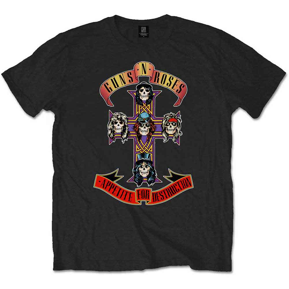 Guns n Roses "Appetite For Destruction" Unisex Adult T Shirt