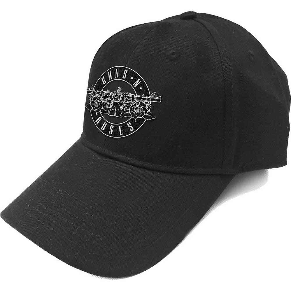 Guns and roses "white Logo" Baseball Cap Adults