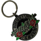 Guns n roses "circle logo" official collectable key ring