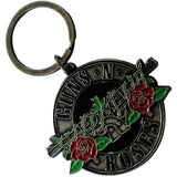 Guns n roses "circle logo" official collectable key ring