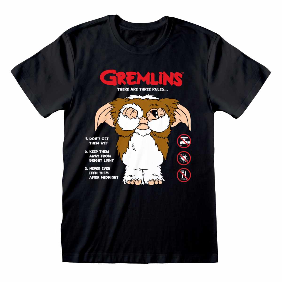 Gremlins - Three Rules Adult T-Shirt