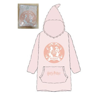 Kids oversized hoodle Harry Potter Pink