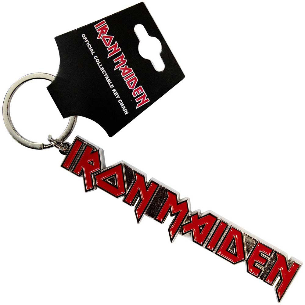 Iron Maiden " Logo " official collectable key ring