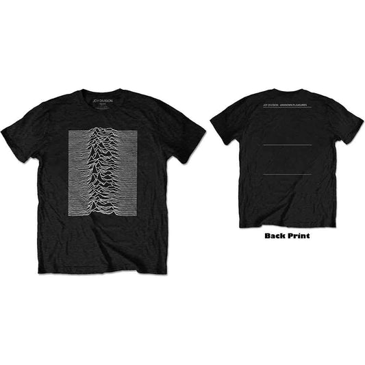Joy Division UNKNOWN PLEASURES T-Shirt Black