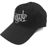 Lamb of God " Logo" black Baseball Cap Adults