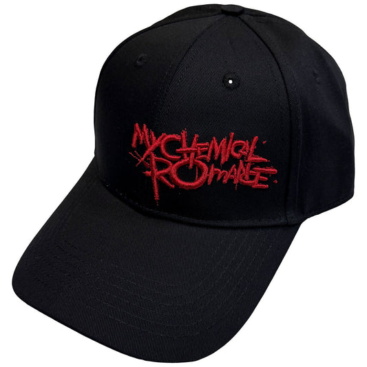 My Chemical Romance "Red Logo" black Baseball Cap Adults