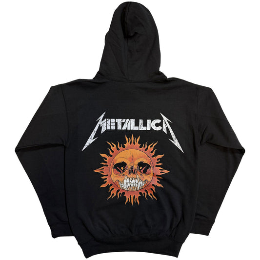 Metallica "Flaming Skull" Adult Hoodie