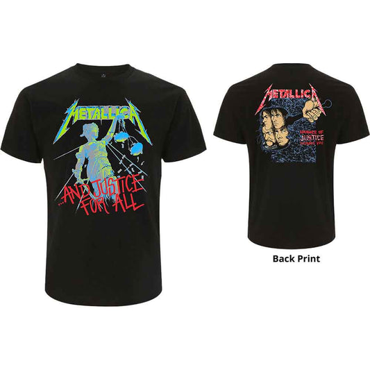 Metallica "And Justice For All" Unisex Adult T Shirt