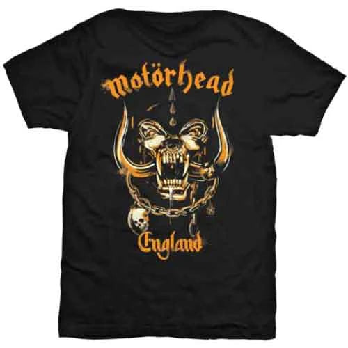 Motorhead  "England warpig" Unisex Adult T Shirt
