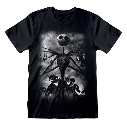 A Nightmare Before Christmas "Stormy Skies" Adult T Shirt