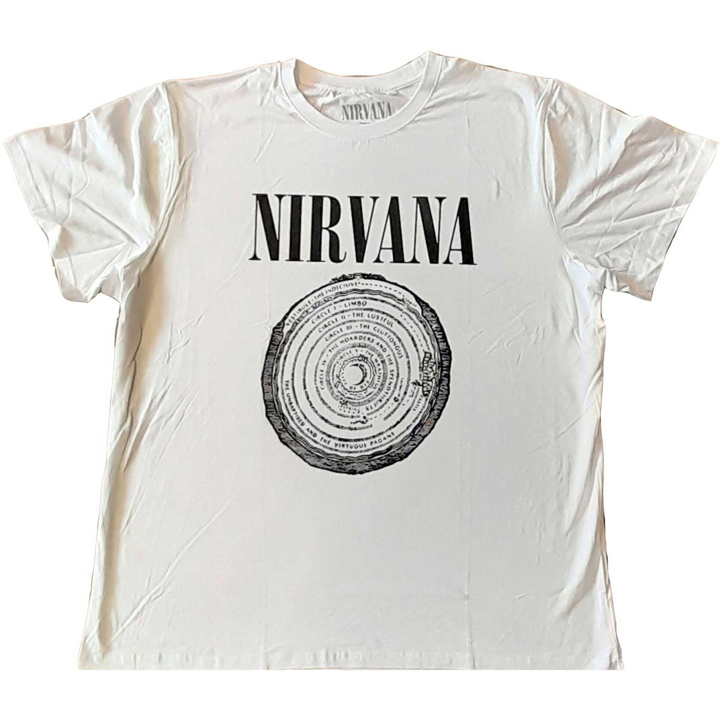 Nirvana short sleeved T shirt