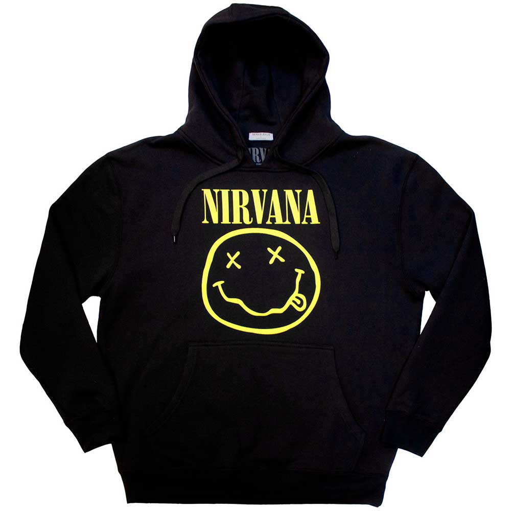 Nirvana "Smiley Face" Unisex Adult Hoodie