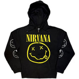 Nirvana  "SMILEY"  Zip up Hoodie