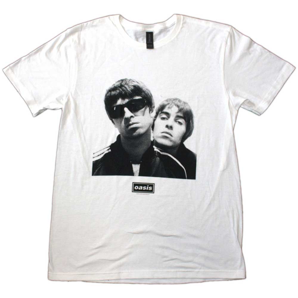 Oasis "Liam & Noel Photo" Adult Unisex T Shirt