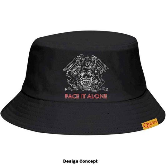 Queen  " Crest - Face it alone" Bucket Hat