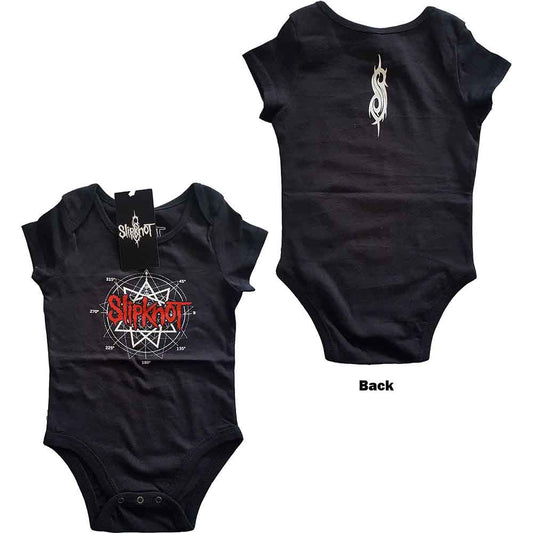 KIDS Slipknot " Star logo " BABYGROW Unisex