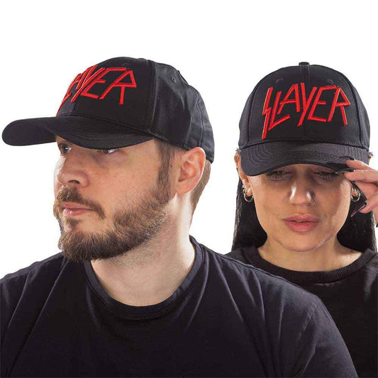 Slayer "Red Logo" black Baseball Cap Adults