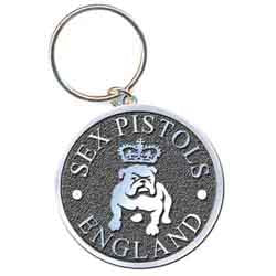 Sex Pistols " British Bulldog" official collectable key ring