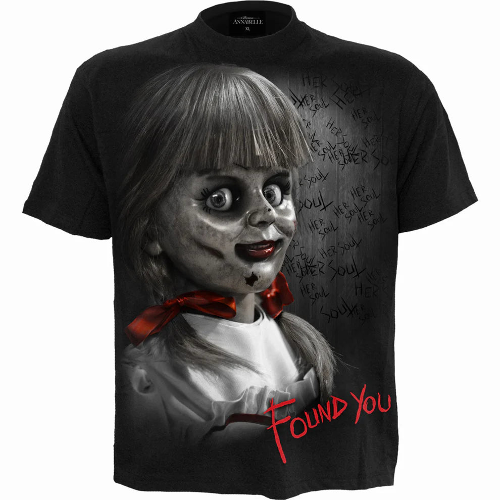 Annabelle  "Found You!" Unisex Adult T Shirt
