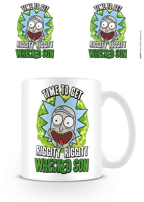 Rick and Morty (Wrecked Son) 11oz boxed mug