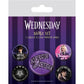 Wednesday (Nevermore) Badge Pack