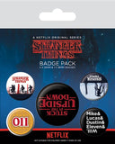 Stranger Things (Upside Down) Badge Pack