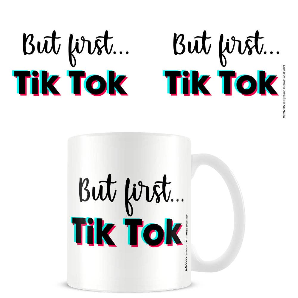 But First...tiktok  mug