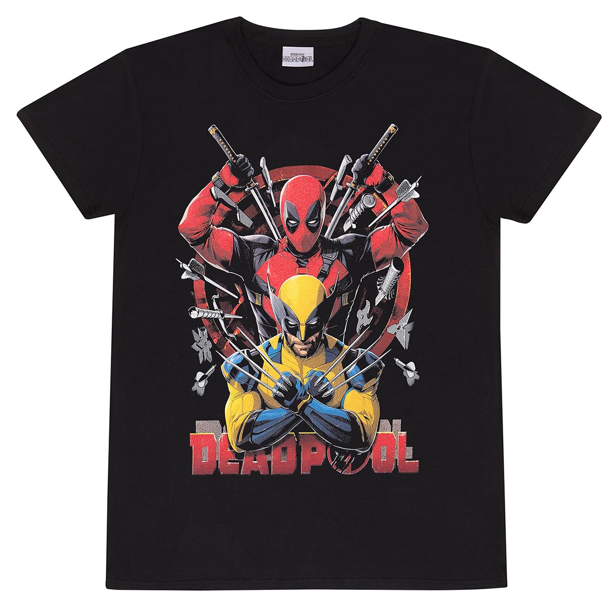 DEADPOOL 3 "Weapons" Unisex Adult T Shirt